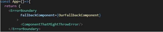 ErrorBoundary Component