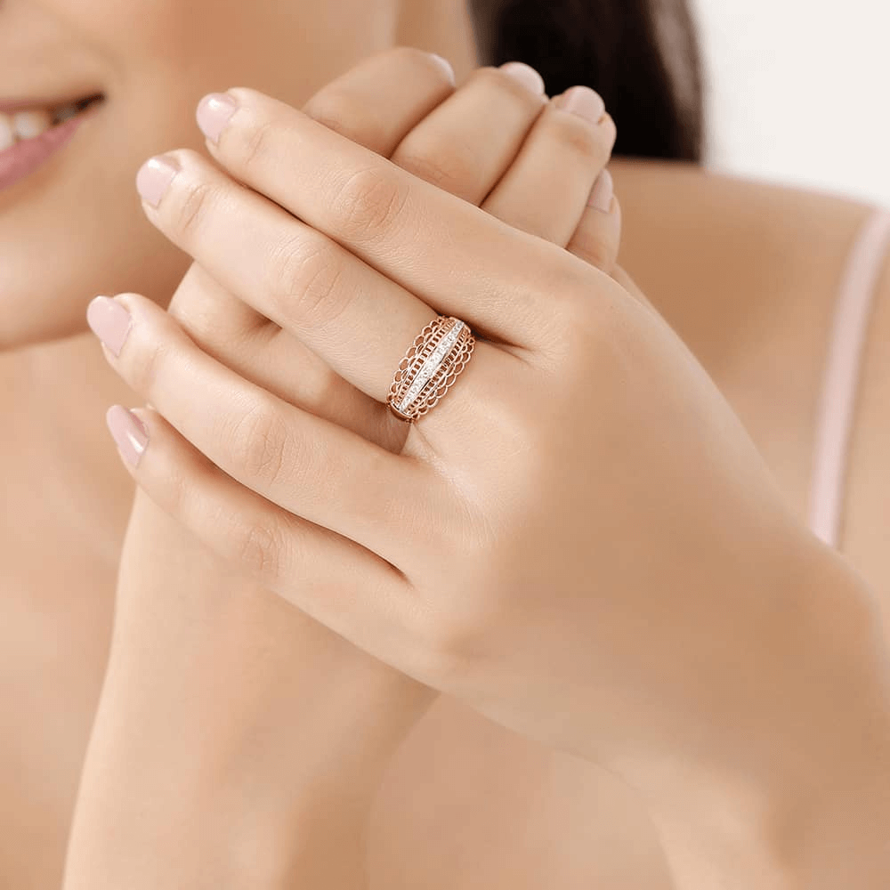 Explore the Romantic Allure of Rose Gold Rings for Women