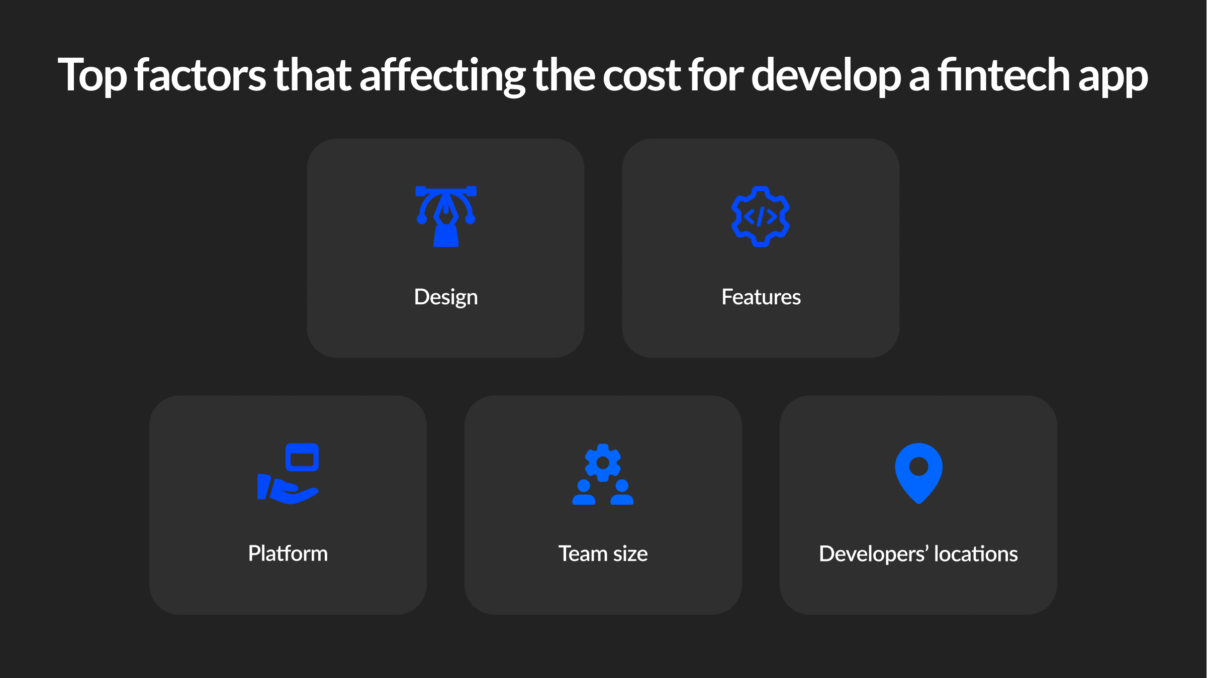 FinTech App Development Cost: By Types of Apps