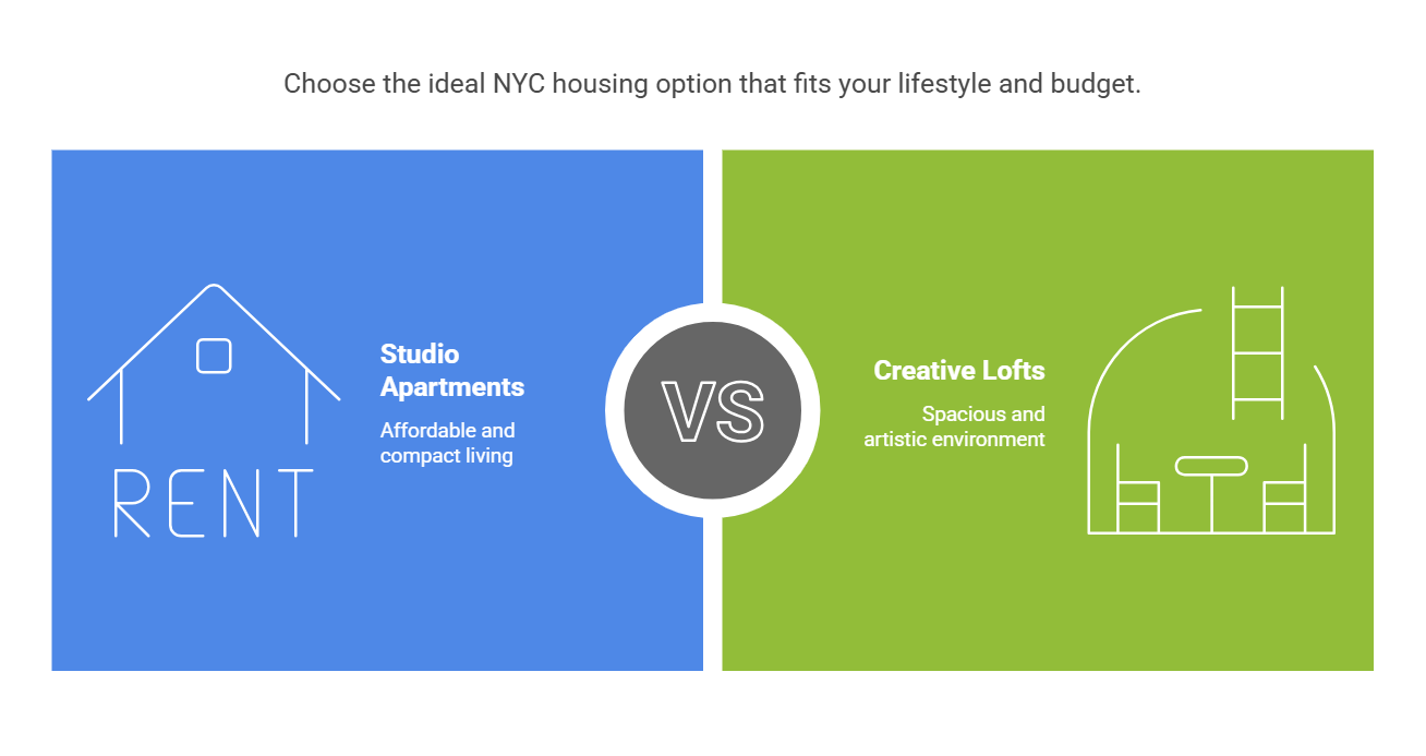 Choose the ideal NYC housing option that fits your lifestyle and budget