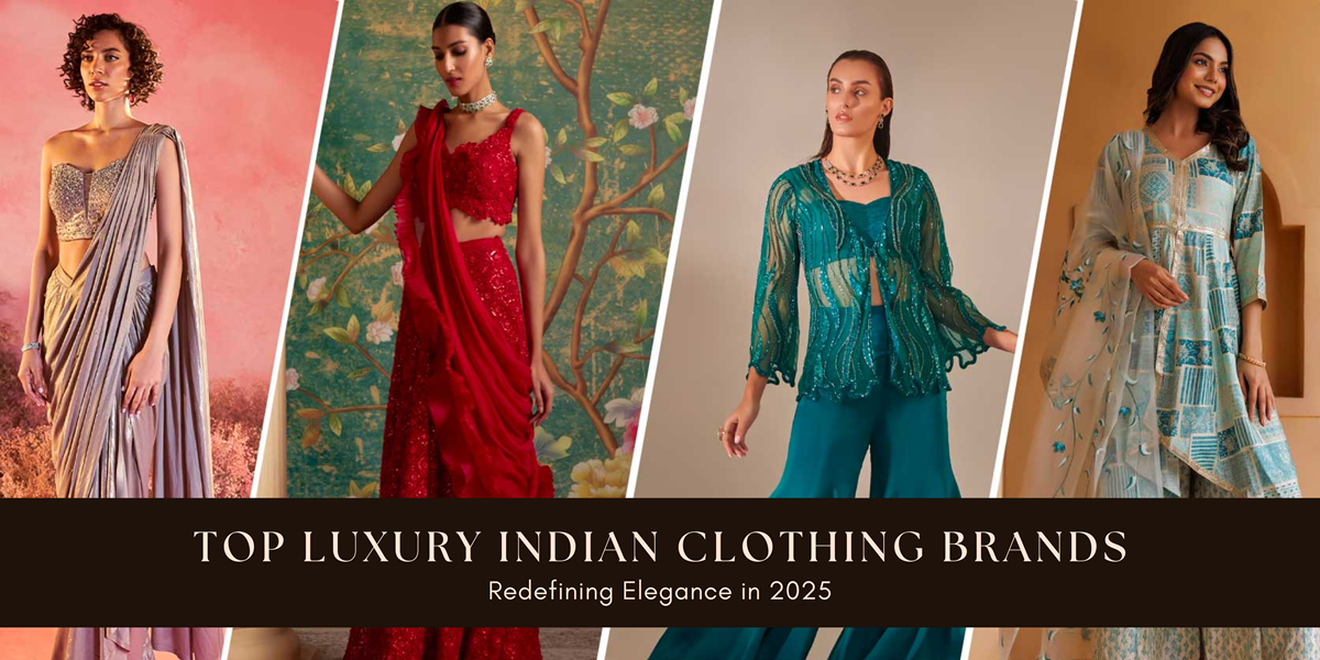 Top Luxury Indian Clothing Brands Redefining Elegance in 2025