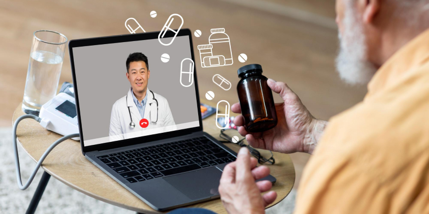 Is an online psychiatrist allowed to prescribe medication and controlled substances?