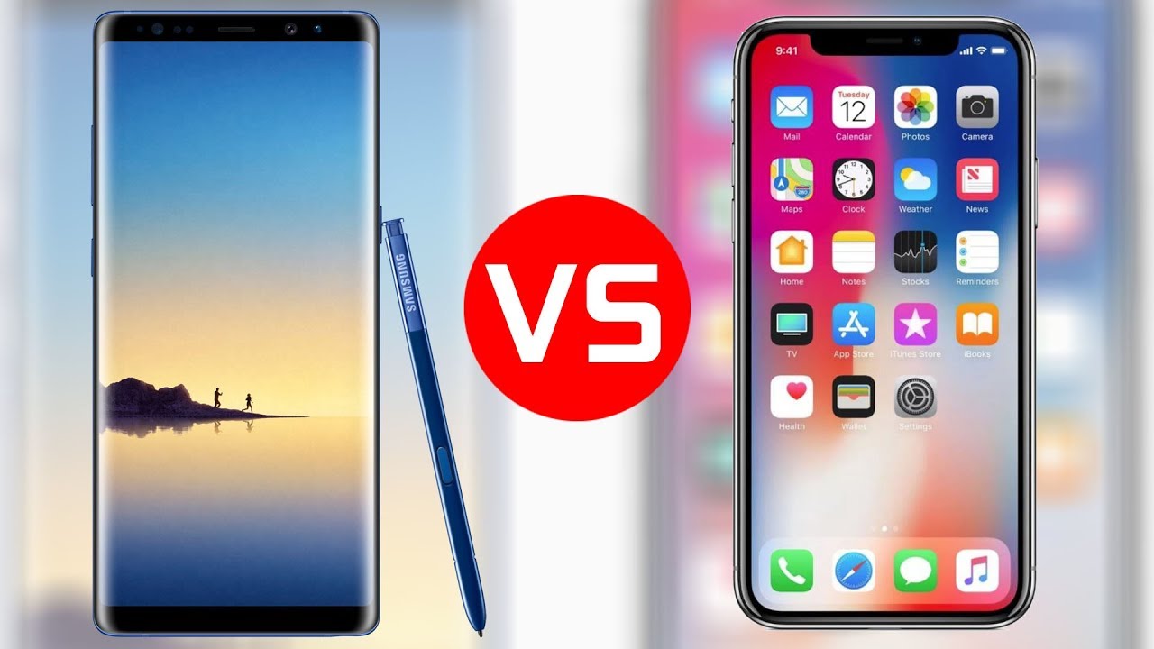 How To Choose Between The Samsung Galaxy Note 8 and The New iPhone X