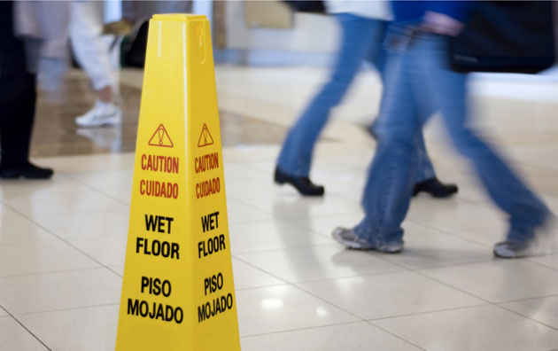 Claim:- How to prevent slip and trip accident in retail?