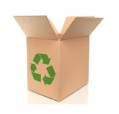Recycling cardboard