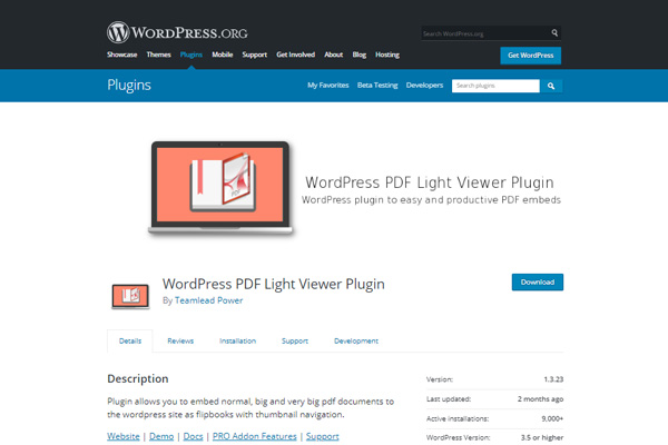 WordPress-PDF-Lite-Viewer