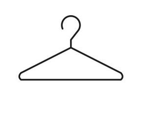 hanger line icon