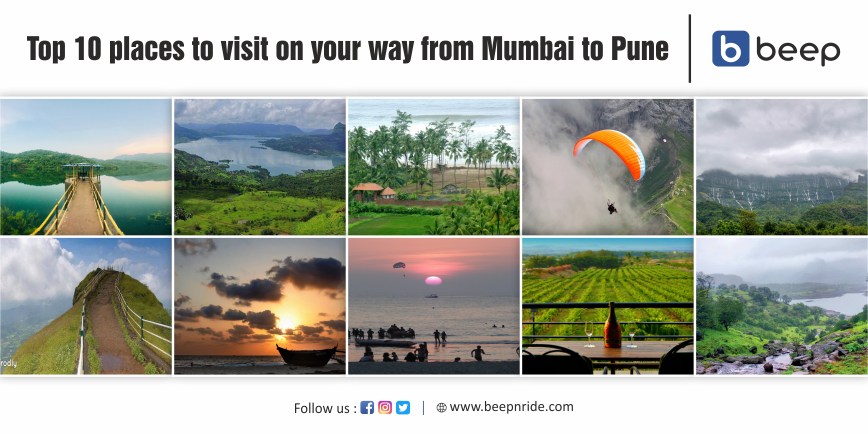 Top 10 Places To Visit on Your Way From Mumbai to Pune