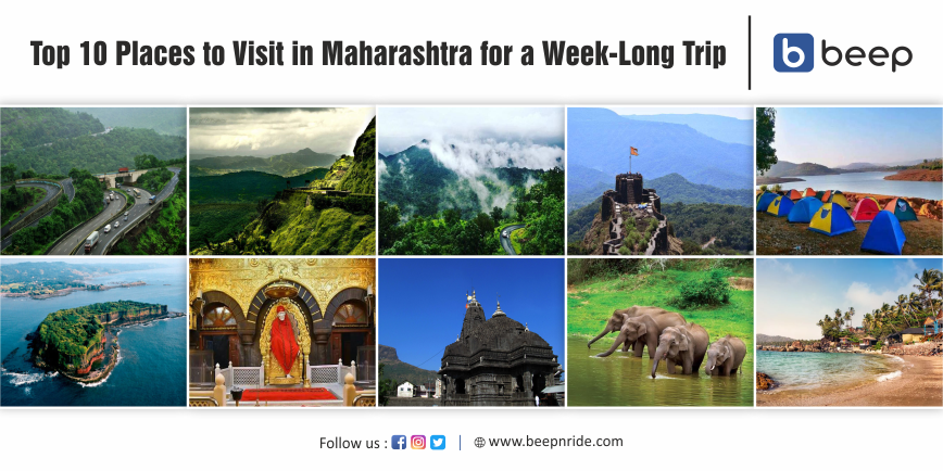 Top 10 Places to Visit in Maharashtra for a Week-Long Trip