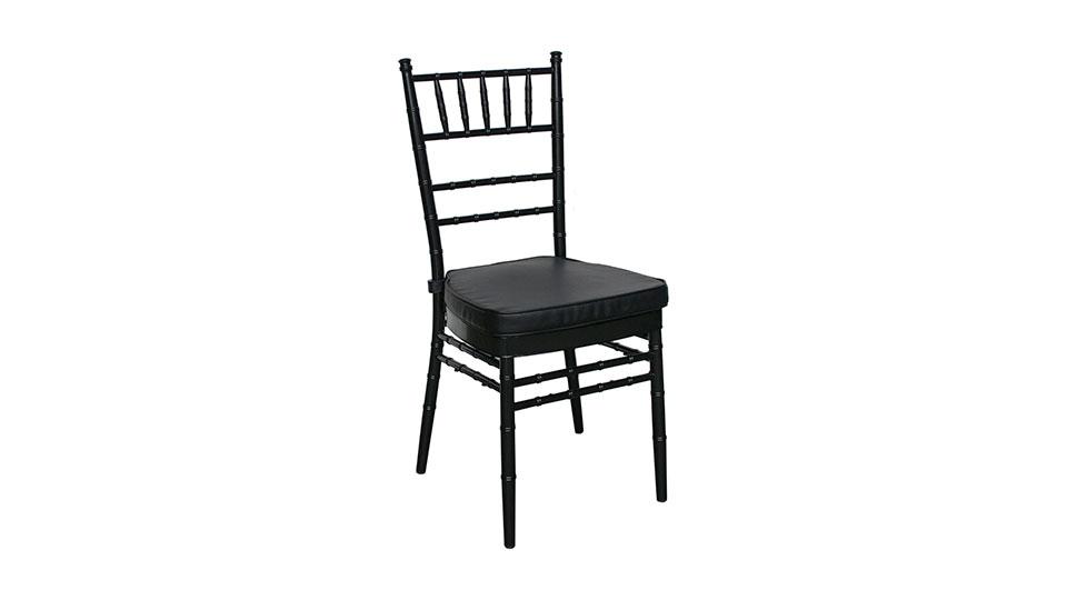 Wedding Function Chair Black