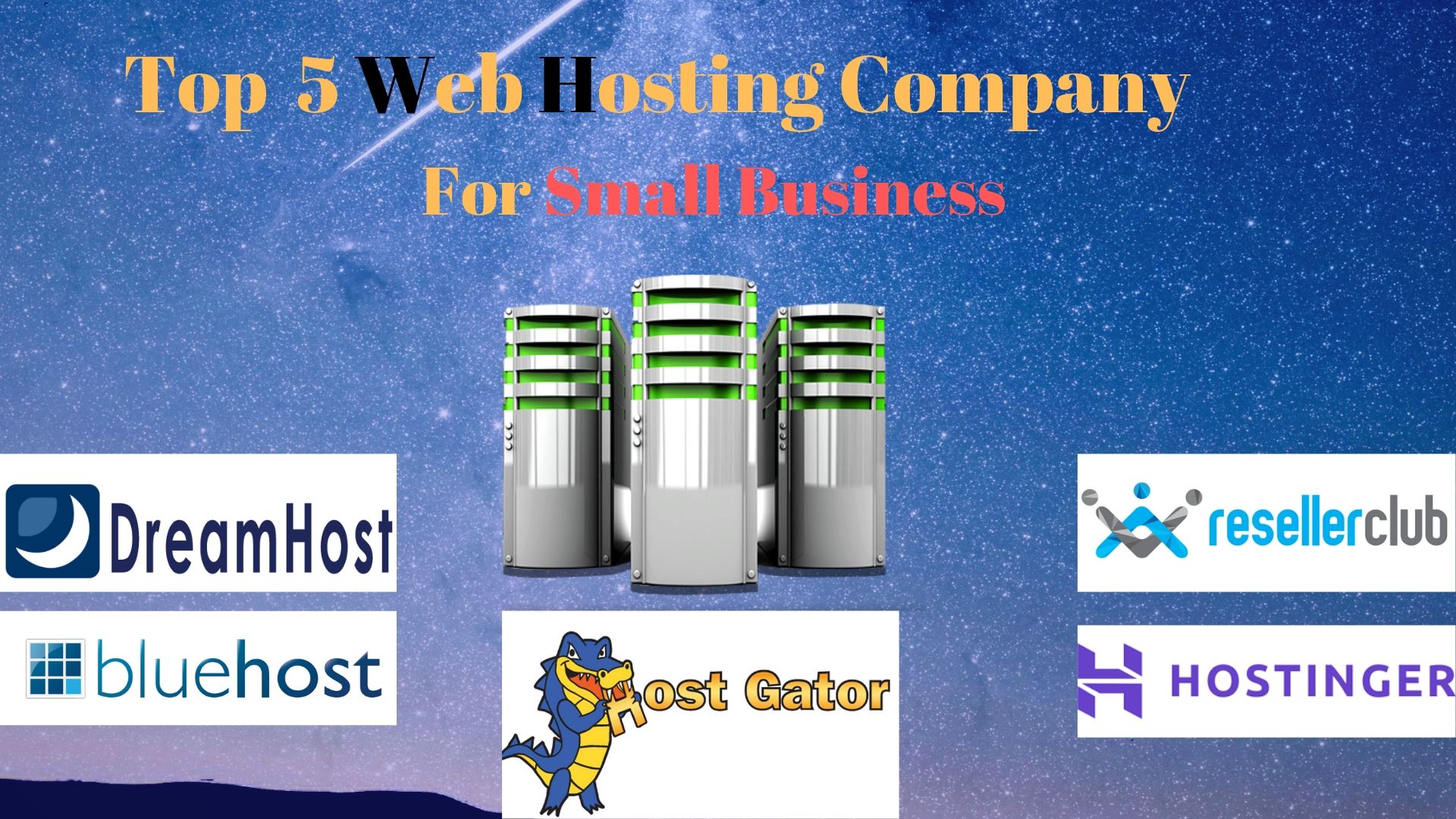 Top 5 Web Hosting for Small Business