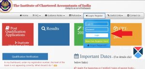 how to download ca foundation admit card