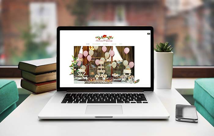 What is a wedding website.