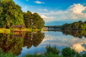 Bunn Lake in North Caroline