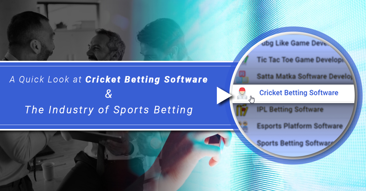 A Quick Look At Cricket Betting Software And The Industry Of Sports Betting