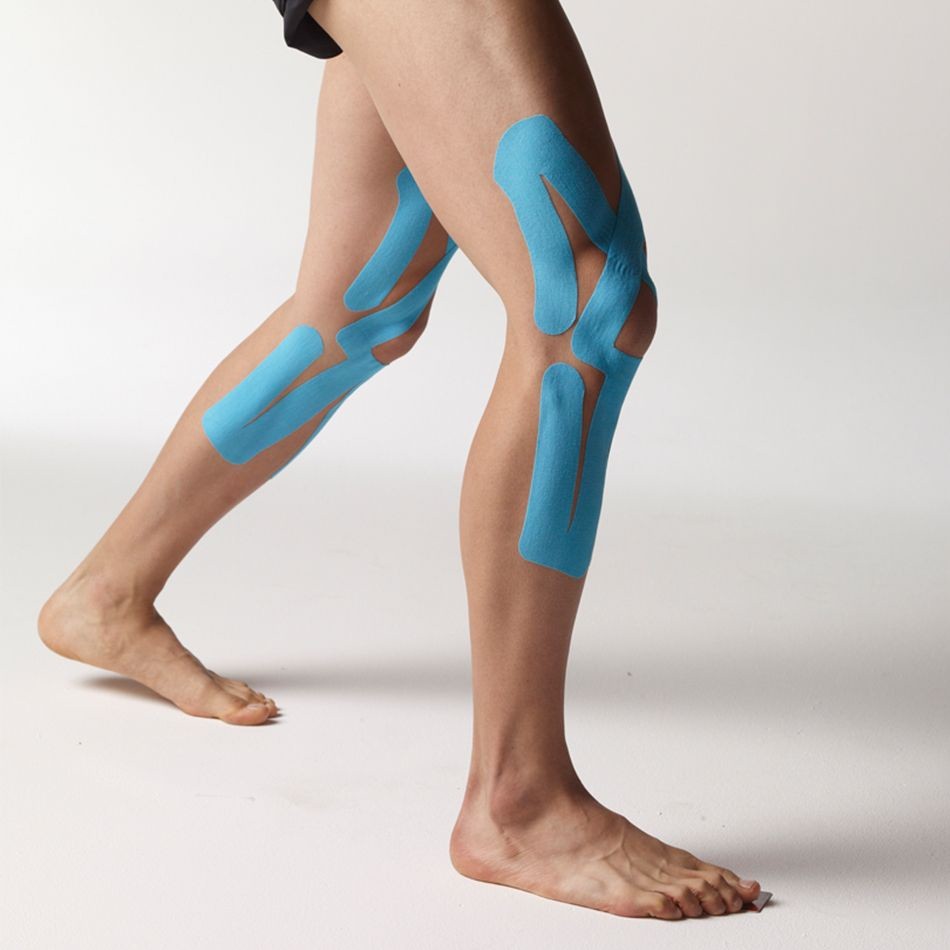 Uses and Benefits of Kinesiology Tape for Knee Support