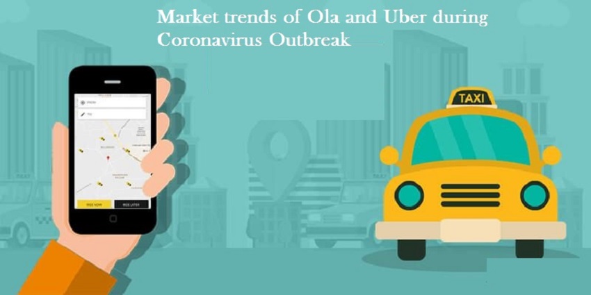 Market trends of Ola and Uber during Coronavirus Outbreak