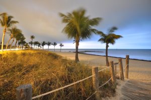 The beach on one of the cheapest places to live in Florida.