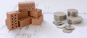 Bricks, coins, and a remodeling plan.