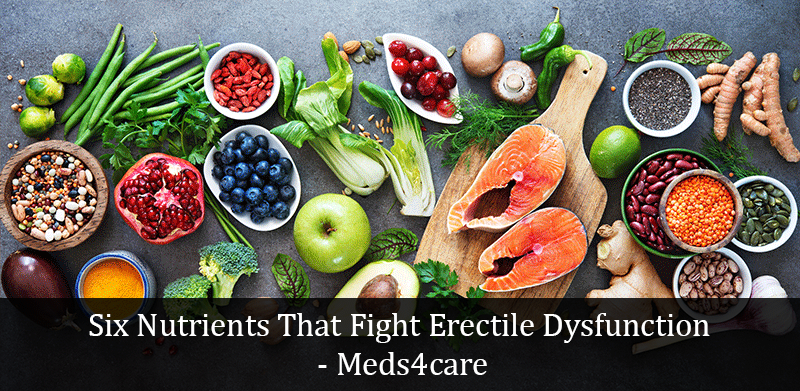Six Nutrients That Fight Erectile Dysfunction