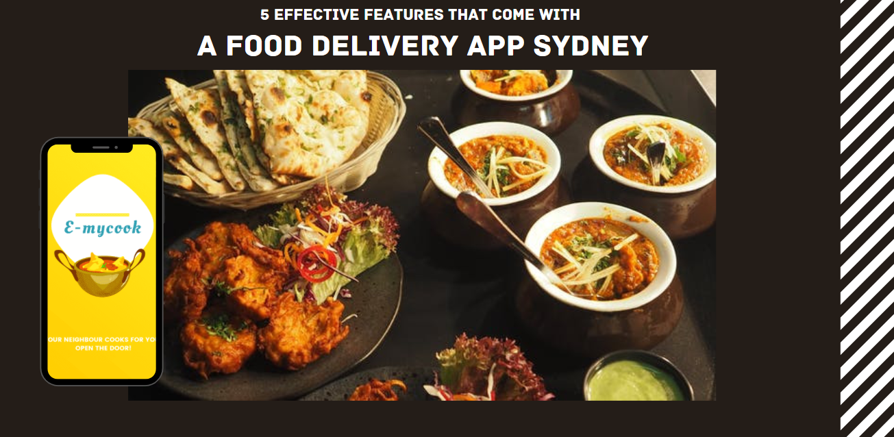 5 Effective Features That Come with a Food Delivery App Sydney