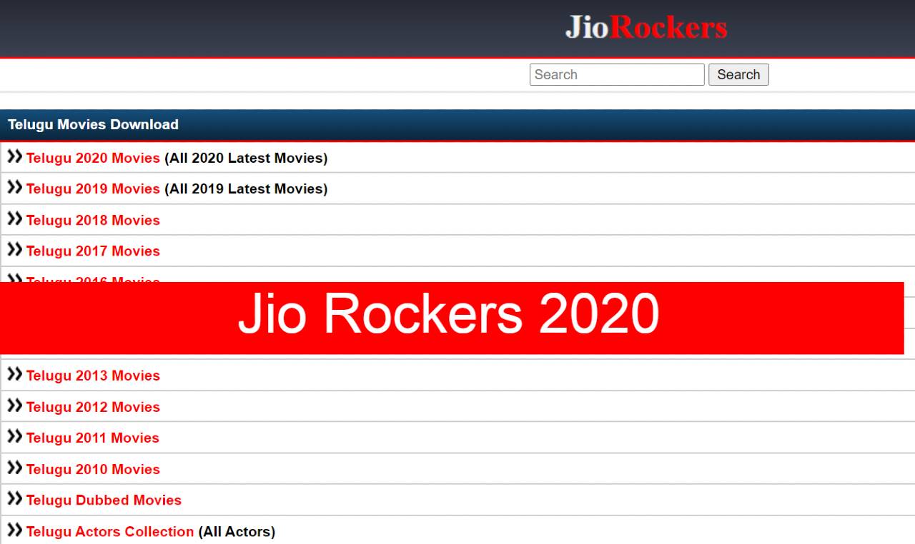 Jio Rockers Latest HD Telugu Movies Download Live Blogspot