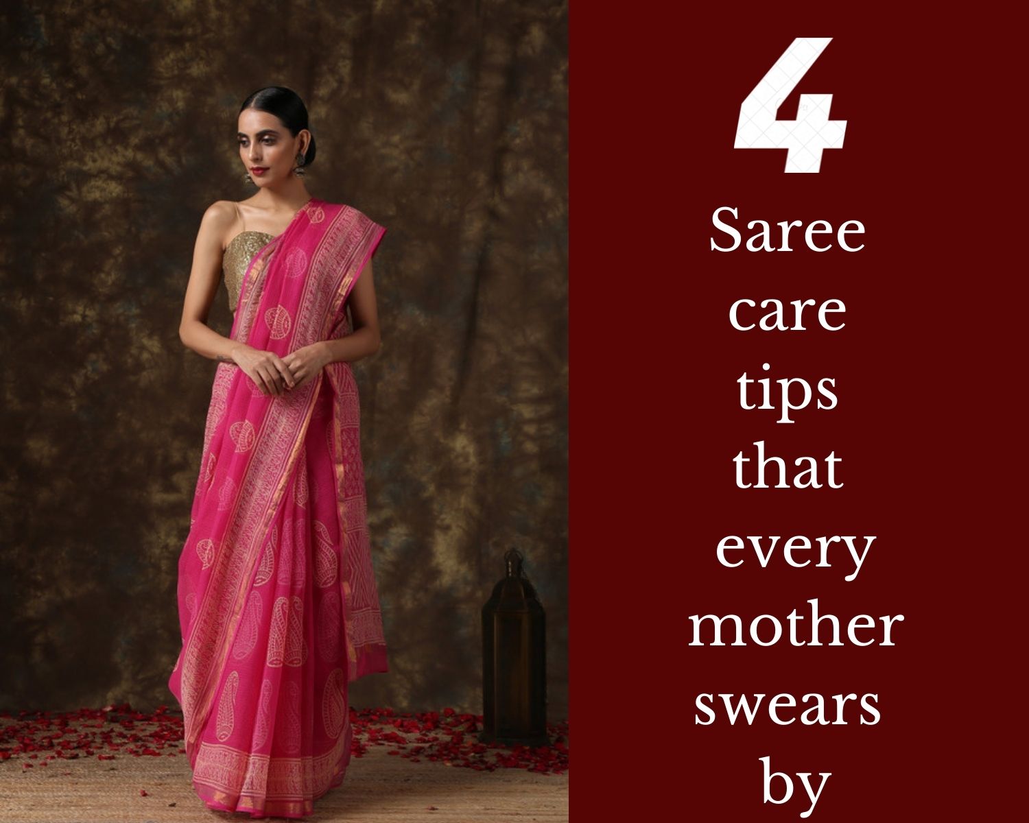 4 Saree Care Tips That Every Mother Swears by