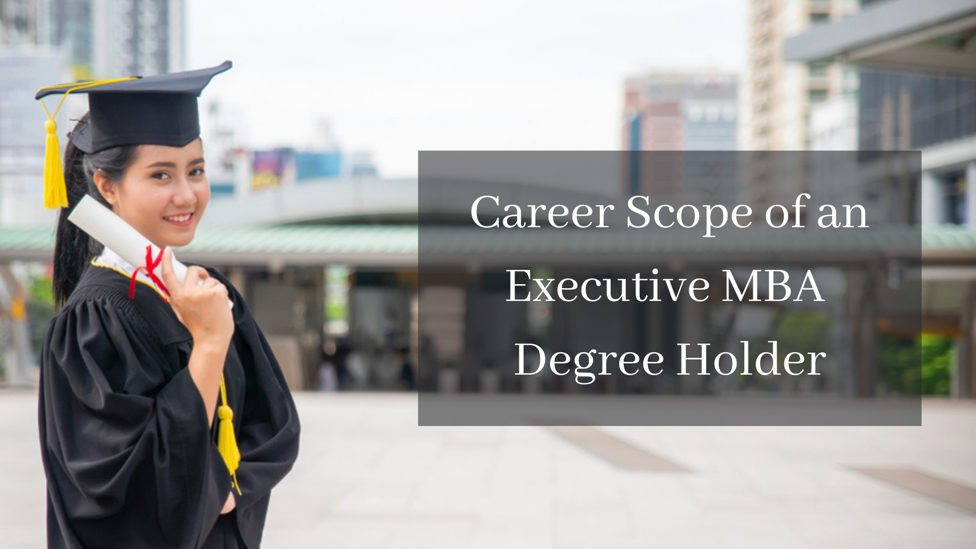 Career Scope for Executive MBA Holders?