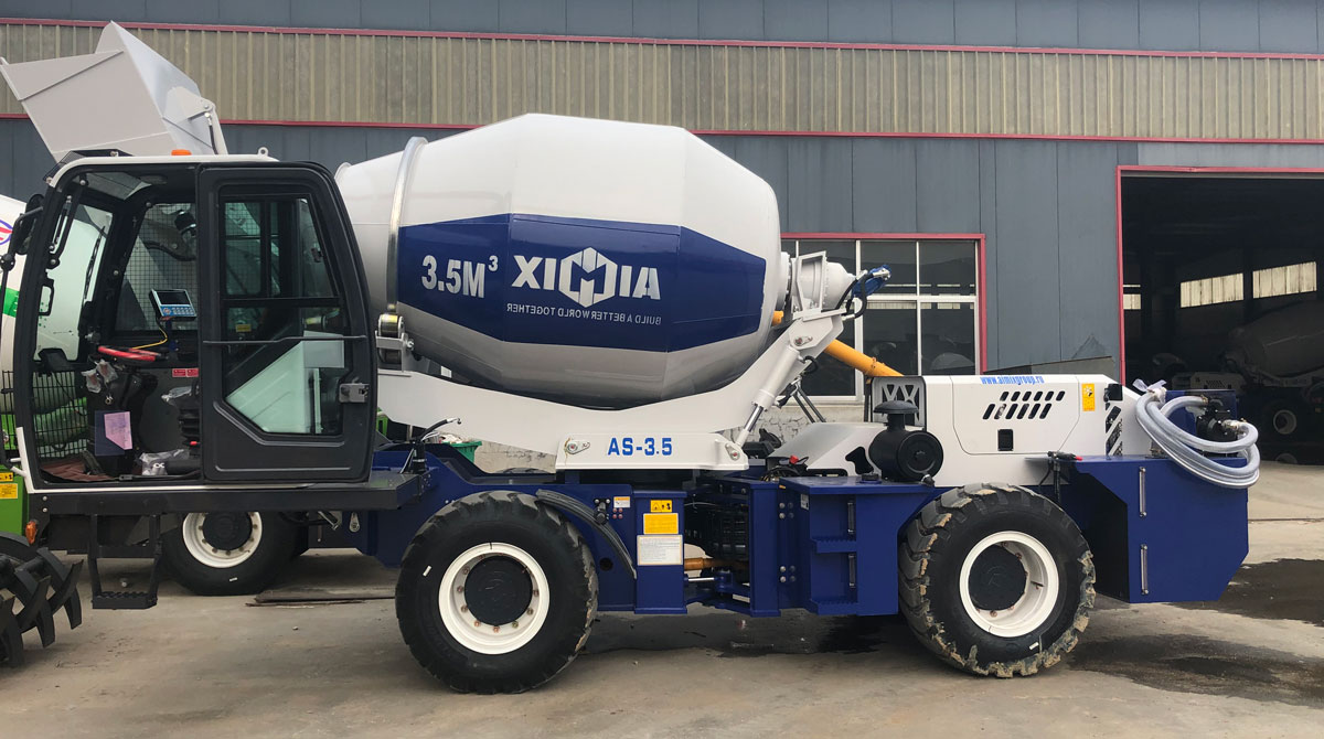 On Receiving The Right Self Loading Concrete Mixer Price