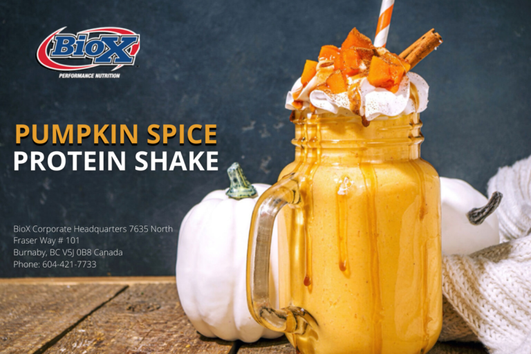 Pumpkin Spice Protein Shake | Sweeter the smoothie – Bioxnutrition