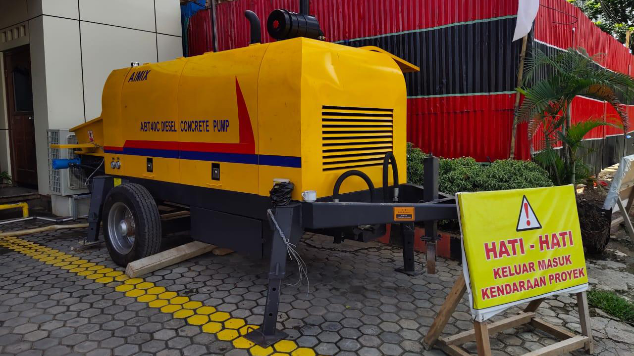 The Standard Types Of Concrete Trailer Pump On The Market