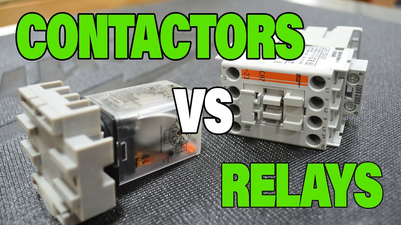 What is the Difference between Relay and Contactor?