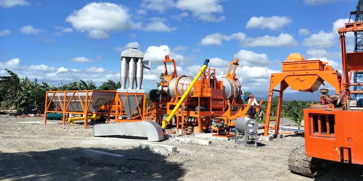 Models And Features Of Stationary Asphalt Mix Plants