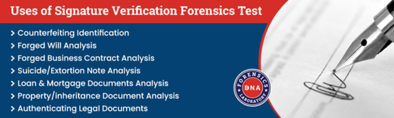 Uses of Signature Verification Forensics Test